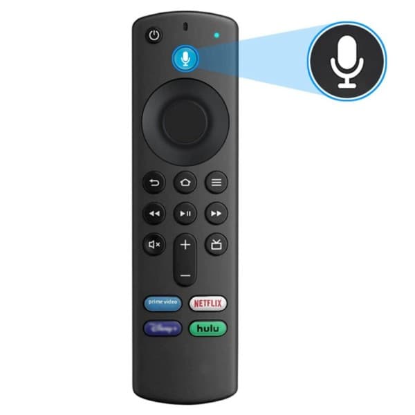 Ersättnings Bluetooth Röstfjärrkontroll för Fire TV Stick