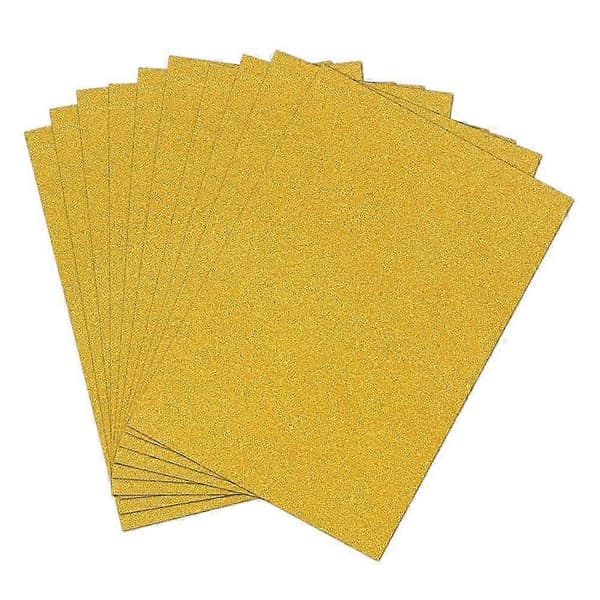 Guldmetallglitterpapper A4-ark, 30-pack för julpyssel, barnkonstprojekt