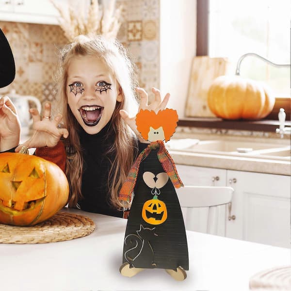 Läskig Halloween Dockstaty 20cm x 12cm 6-pack