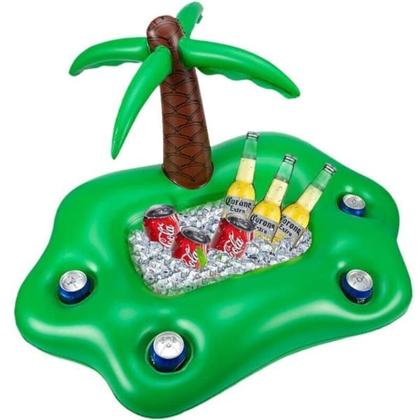 Pool flyder. Flydende poolbar. Oppustelig poolbar. Poolbar.