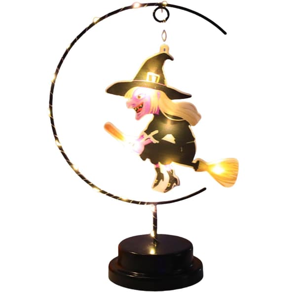 LED Halloween Hekselampe 18x10x28cm (JJ)