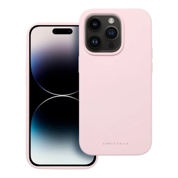 Roar iPhone 13 Pro Max -puhelinkotelo Roar Cloud Skin - Vaaleanpunainen 50[J]