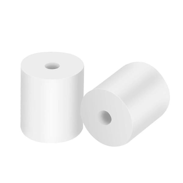 Silikonutjämningsfäste Värmebäddskolonn Solid för Ender 3 Ender 3 PRO CR10 10S 3D-skrivare 4st/set 18mm Svart[J] Multicolor