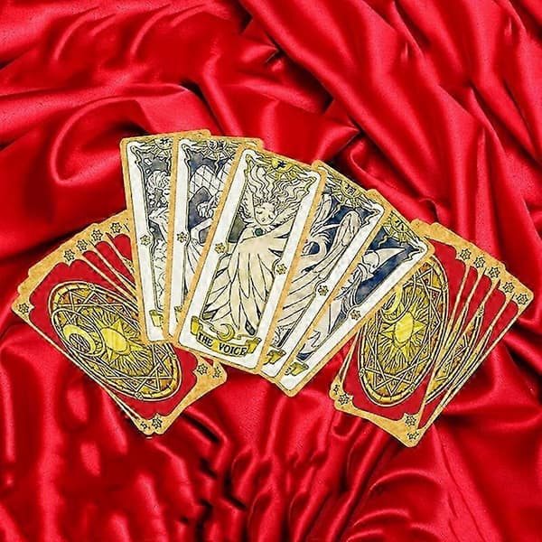 Cardcaptor Sakura Tarot Engelsk Utgave Papirkort Interessant Brettspill For[J]