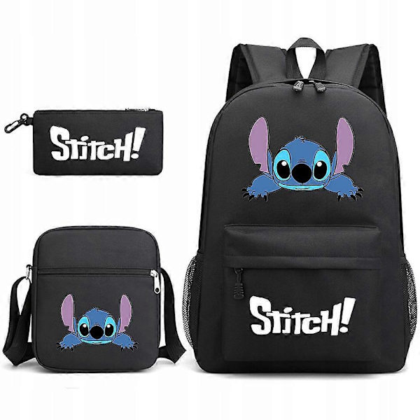 Skolerygsæk A4 Usb Stor Stich Lilo
