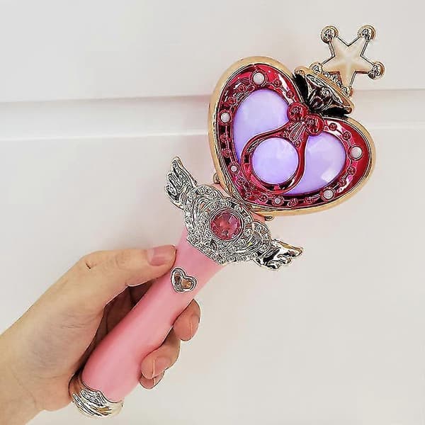 Grammy fe tryllestav med lyd og lys jenter LED barneleker julegave [J] B