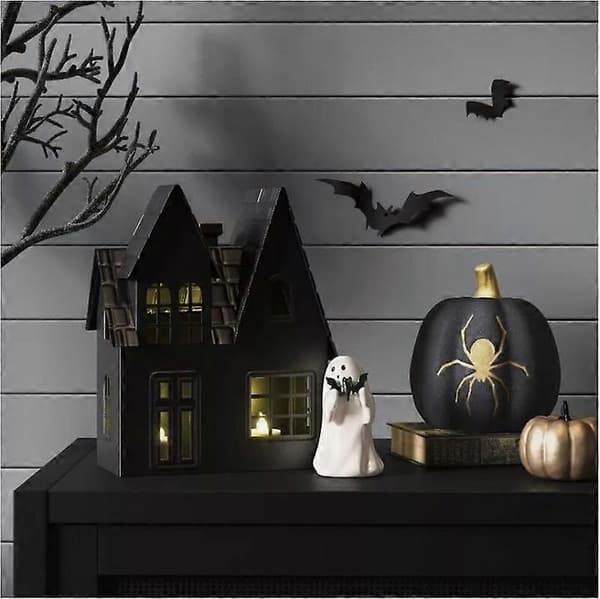 Vit Spöke Figurin Skulptur Halloween Dekor 6-Pack