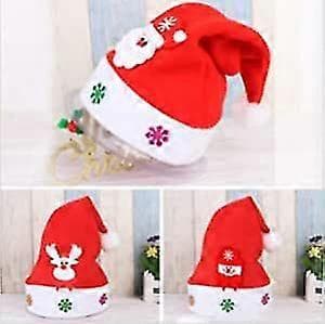 Jultomteluva (3 st), Partyhattar, Non-woven Julhatt (barn)[J] A