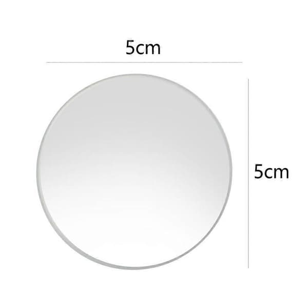 Rustbestandig blindsonespeil i aluminium B small round mirror