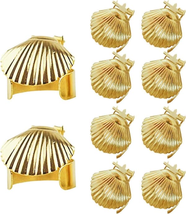 10-pakning Automatisk lysbryter Lysbryter Metallhus Lysbrytertimer (Gull) [XR][J]