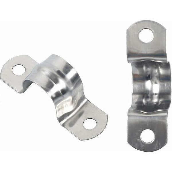 16MM 304 Rustfrit Stål U-rørklemme Forbindelsesring Rørklemme Kortklemme[J]