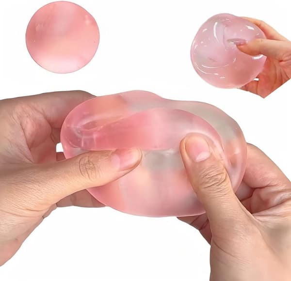2026 Ny Squishy Kokosolie Stressbold til Kontor, Studie og Hjem Blue