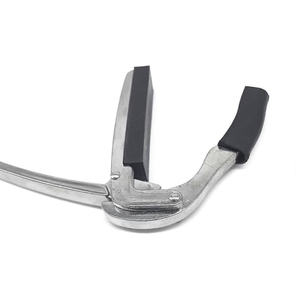 Gitarrtillbehör Universal Capo Klämma Zinklegering Metall Elgitarr Akustisk Klassisk Gitarr Capo Gitarrdelar Svart[J] Black