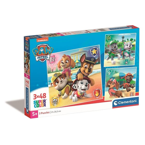 Paw Patrol Pussel med 3x48 bitar - Clementoni