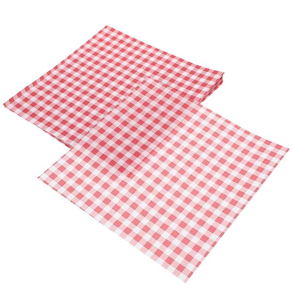 Pink kagepynt oliepapiR til burgerindpakning 100 ark madpapir[J]