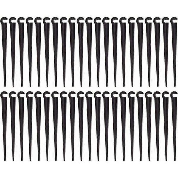 Irrigasjonsrørstøttepinner for 47 mm PVC-irrigasjonsrør, 100-pakning