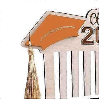 Svart Träplånbok Examenspresent 2024