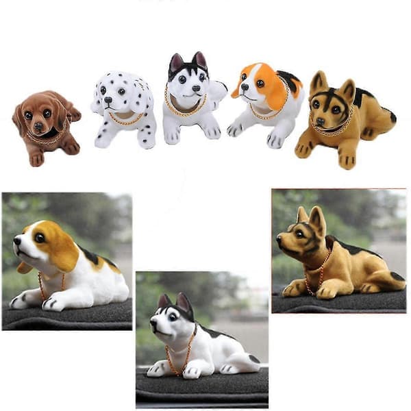Bil Dashbord Dekor Hund Dvergdachs Figur