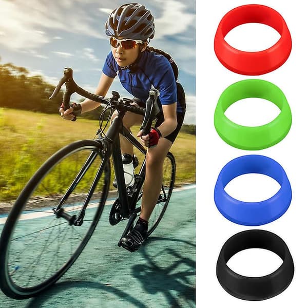 Silikonring Muddsäker Skydd Cykelutrustning Cykelsadelstolpe Silikondammskydd