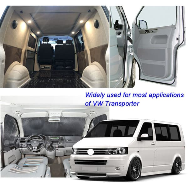 120X fastgørelsesclips til VW Transporter T4 T6 T5. Støttestifter til interiørdele L&H[J]
