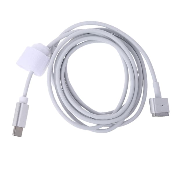 Computertilbehør Type-C/USB C til -Magsafe2-kabel 85W PD 1,8 meter hurtigopladningskabel L-Tip oplader[J]