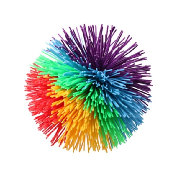 1 stk. Regnbue Fingerspidser Sensorisk Hoppebold Stringy Bolde Fantastisk Sensorisk Fidget Legetøj