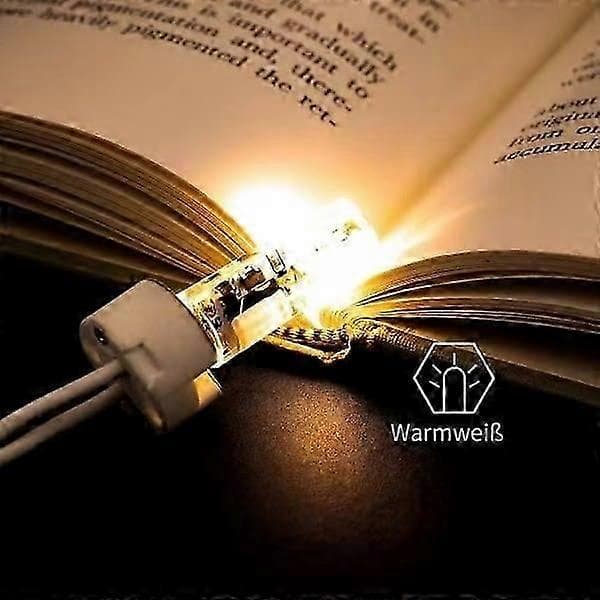 10-pack Dimbar Varmvit LED-lampor 12V AC/DC 3000K 2W