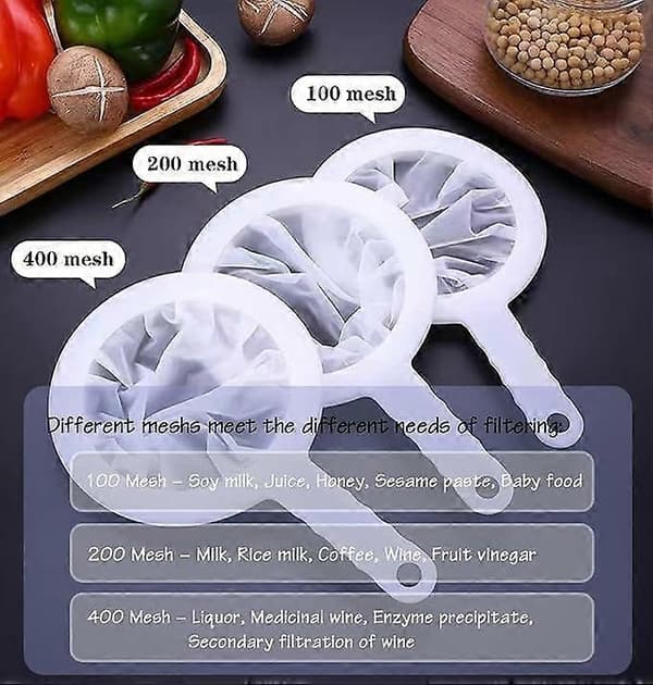 400 Mesh Nylon Ultra Fine Mesh Sil, Mesh Plast Tesil [XR][J]