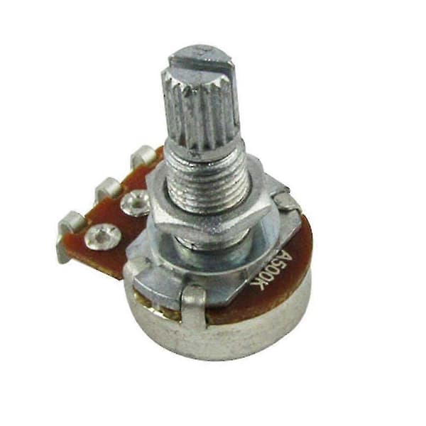 Gitarr Små Storlek Potentiometrar A500k Potentiometrar Kompatibla Gitarrbasdelar (10-pack)