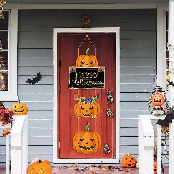 Utendørs Halloween Trepynt 12-delt sett