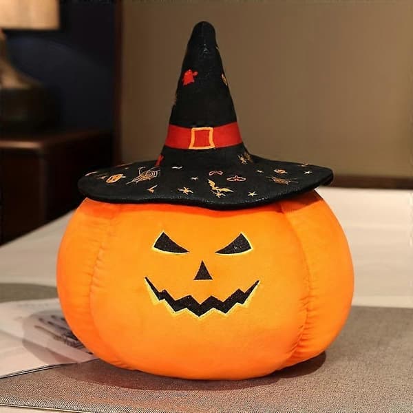 Græskar Udstoppede Legetøj 12 Blød og Kælende Halloween Dekoration Prop