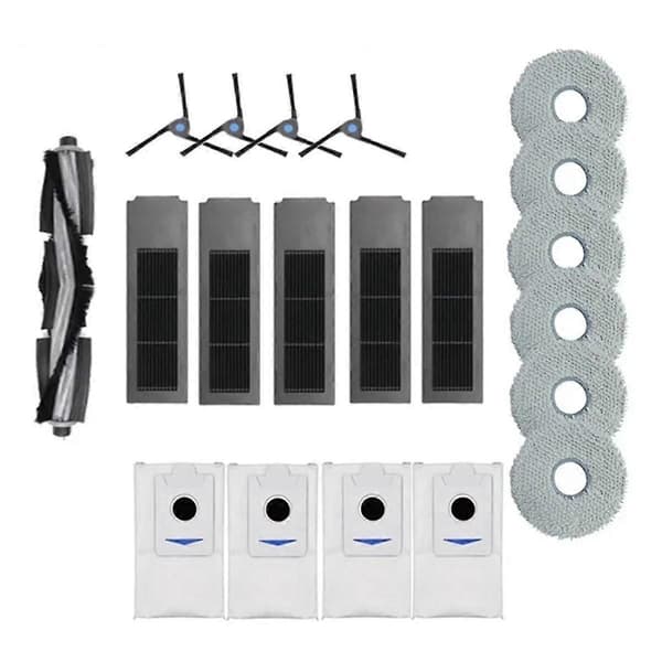 Til Deebot X2 Omni/ X2 Pro Støvpose Hepa Filter Hoved Sidebørste Moppeklud Robotstøvsuger Del [J] As Shown
