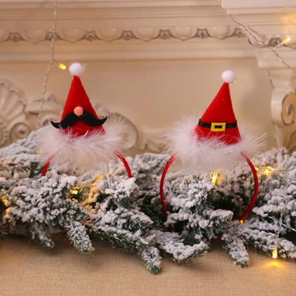 Julepannebånd God jul Pannebånd Hodeplagg Kostymerekvisitter Kvinner, jenter, barn[J]