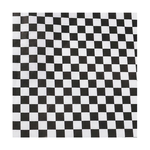 Smörgåspapper för fester och matservering Black White 30*30cm
