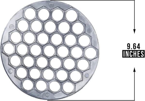 Rustfrit stål russisk pelmeni ravioli maker til hjemmelavede dumplings