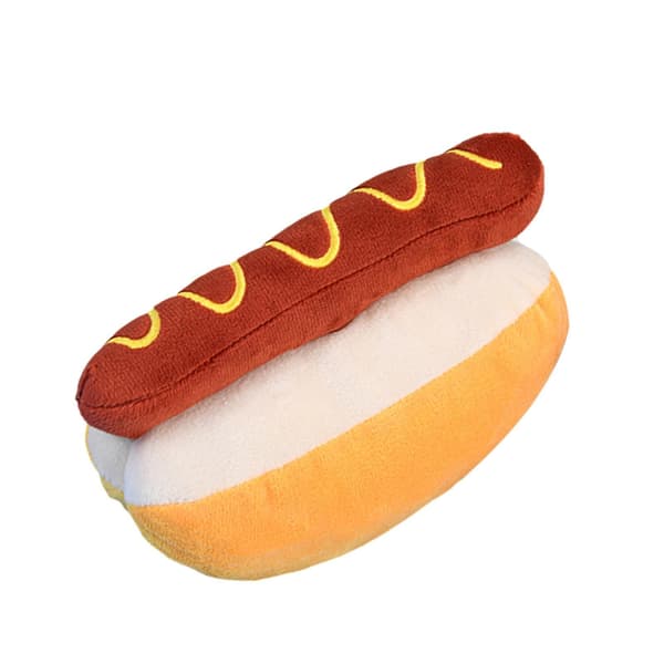 Pivedyr Hotdog Legetøj til Mellemstore og Store Hunde & Killinger