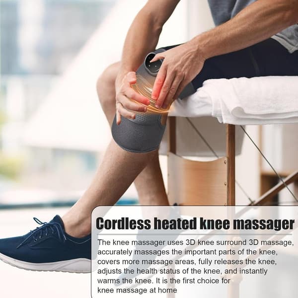 Luftkompressionsbenmassager, til cirkulationsbrug, luftkompressionsbenmassager til cirkulation, elektrisk knæmassager (J)