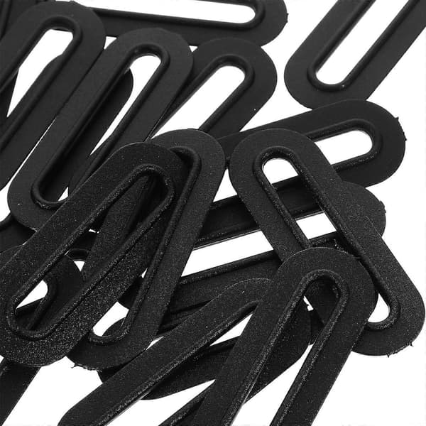 Myntspor Oval Spenne Plast for DIY Myntinnsetting 20 Stk Pakke[J]
