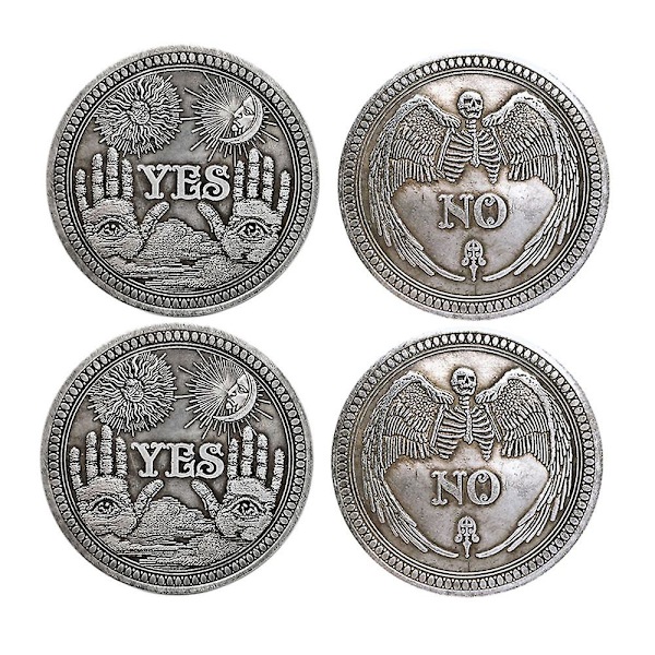 4-mynt Silverpläterad Samlargåvoset