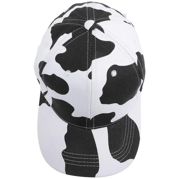 Baseball Cap Ko Print Åndbar Bomuld Unisex Justerbar