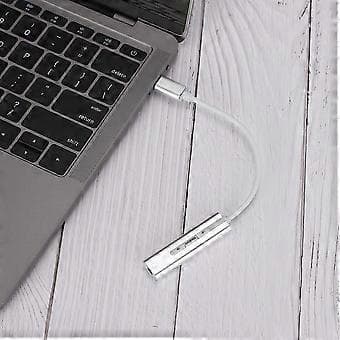 Lydkort USB-C til O-kort Audio Adapter 3,5 mm