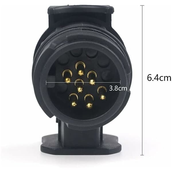 Trailer Adapter 13-benet til 7-benet til Campingvogne og Trailere UK