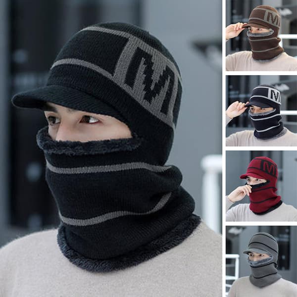 Tykt fleece ørebeskyttelse til mænd