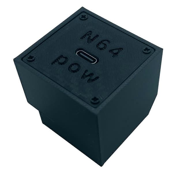 N64 PSU Spelkonsol Strömkort Typ-C Gränssnitt N64 Strömadapter 15V/3A Plug and Play[J]