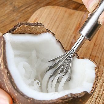 Kokosnødderive Rustfrit Stål Køkkenredskab Husholdningshøvl