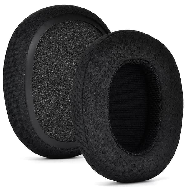 Bløde ørepuder til Skullcandy Crusher hovedtelefoner, memory foam ørepuder (FMY)[J] Black