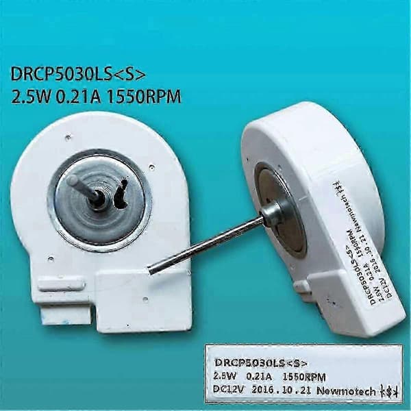 DRCP5030LA(S) Køleskab Fryser DC Blæsermotor til Køleskab Køleblæser DC12V Tilbehør AK-26[J]