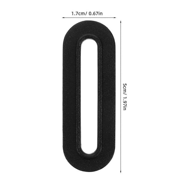 Myntspor Oval Spenne Plast for DIY Myntinnsetting 20 Stk Pakke[J]