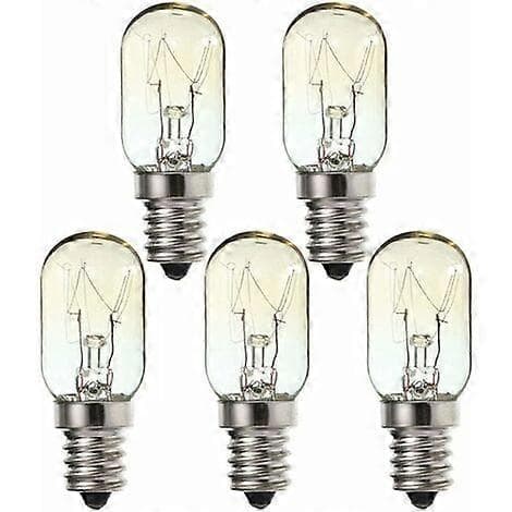 E14 LED-lamppu, 5 kpl E12S 120V 10W ruuvilamppu, ruuvilamppu 2700K, E14 ompelukoneen lamppu [XR][J]