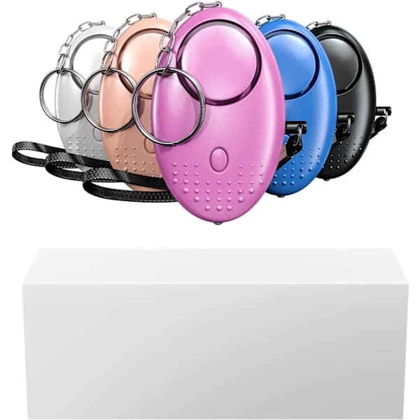 Fristående larm, 5-pack personligt säkerhetslarm